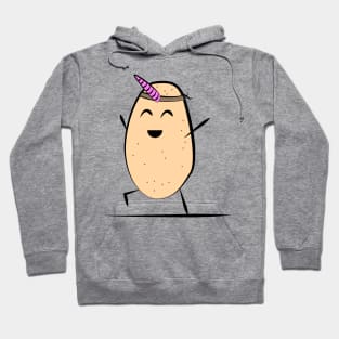 unicorn potato Hoodie